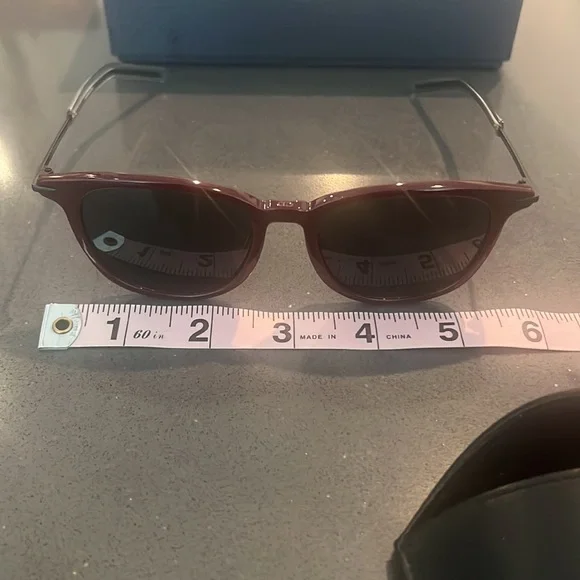 Dior homme tinted burgundy sunglasses - Picture 10 of 11